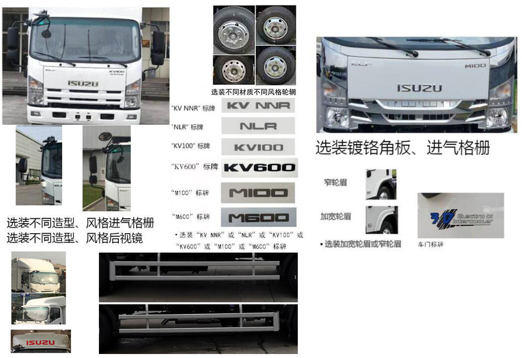 欧曼牌HFV5080XLCQL6冷藏车公告图片