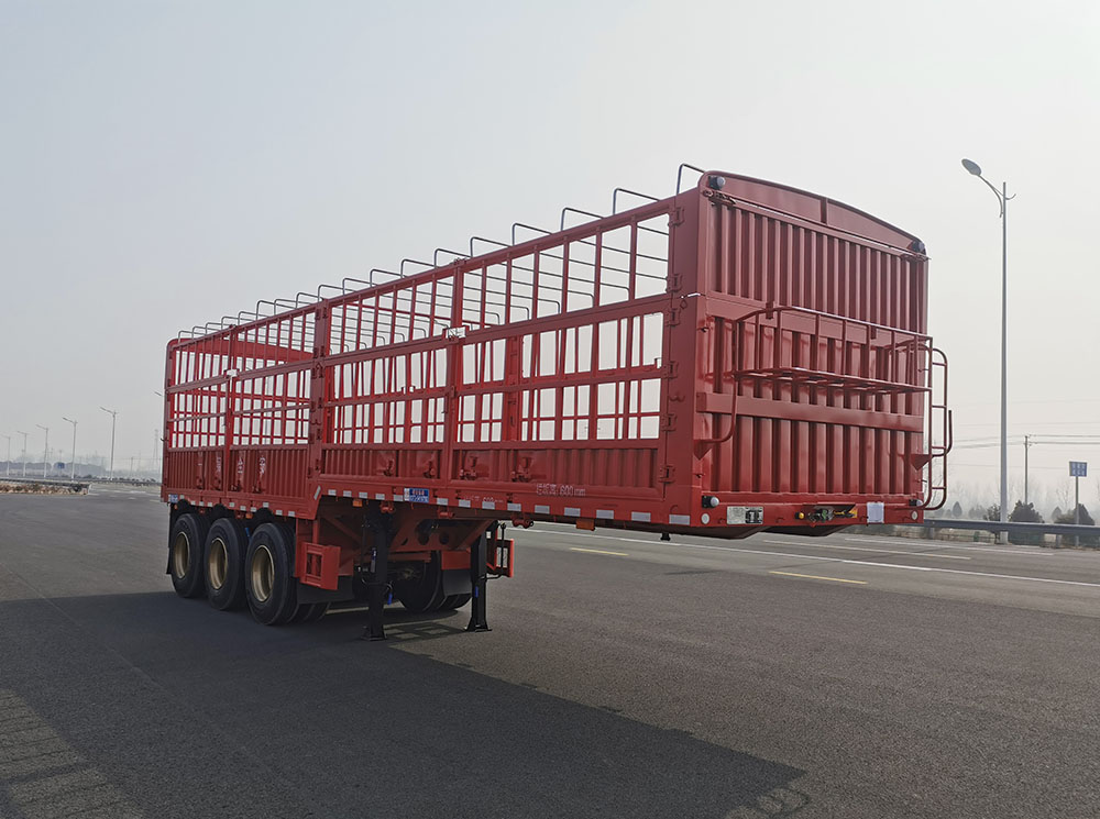 万辉牌9.5米34.3吨3轴仓栅式运输半挂车(FST9401CCY)