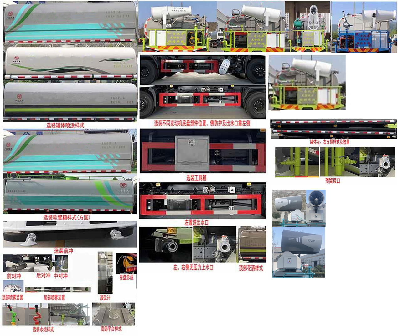 專致牌YZZ5180TDYEQ6多功能抑塵車公告圖片
