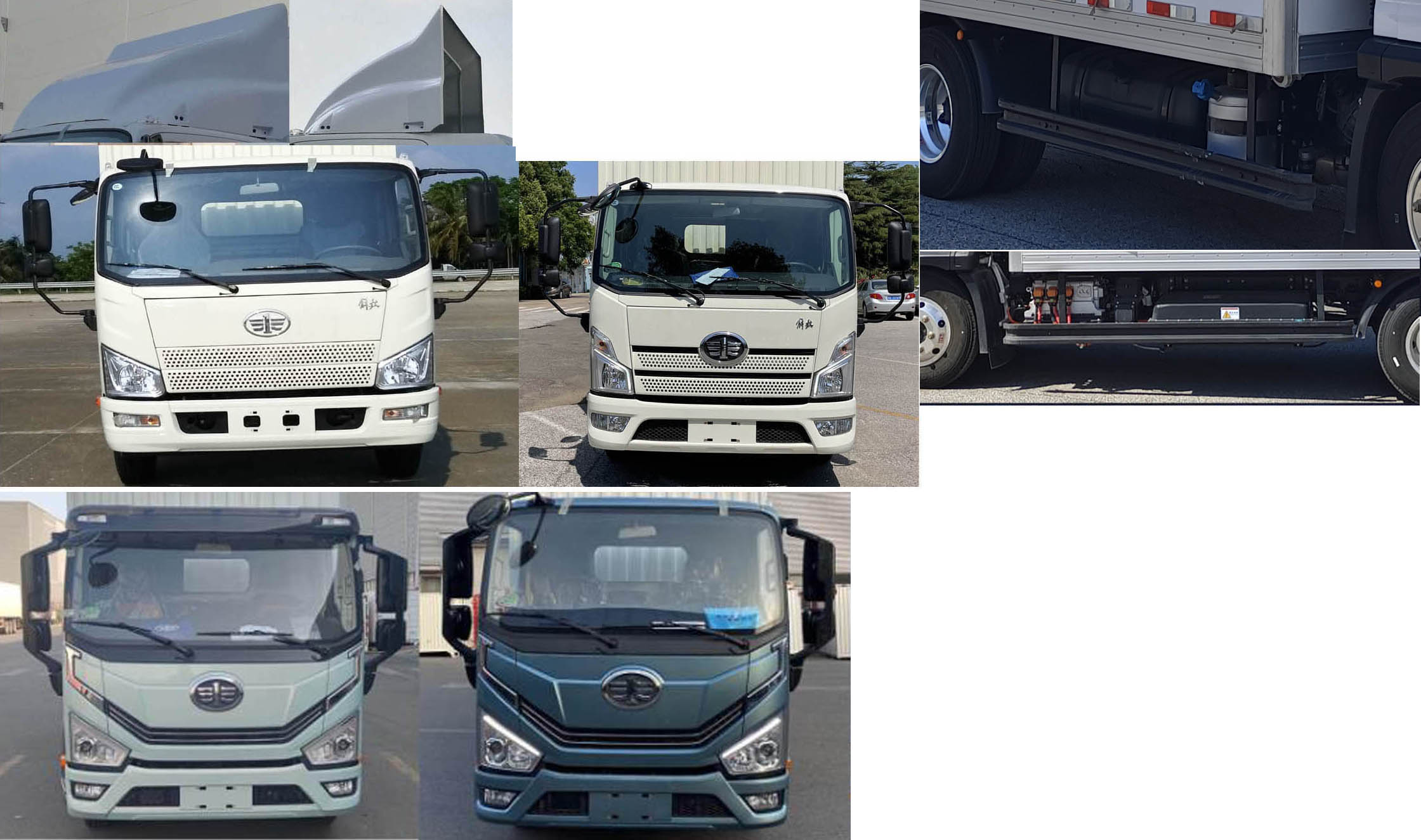 解放牌CA5041XLCP40K51L2E6PHEVA84插電式混合動力冷藏車公告圖片