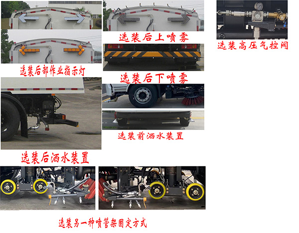 福龍馬牌FLM5183TXSDF6S洗掃車公告圖片