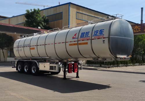 昌骅牌11.7米33.7吨3轴普通液体运输半挂车(HCH9400GPGA)