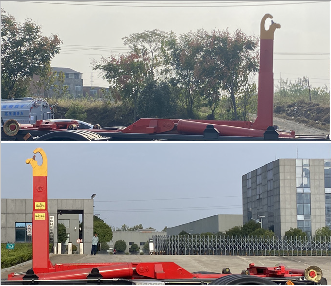 炎帝牌SZD5184ZXXZ6车厢可卸式垃圾车公告图片
