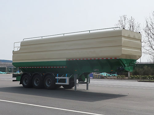 凌宇牌10.5米31.4吨3轴散装饲料运输半挂车(CLY9402ZSL)