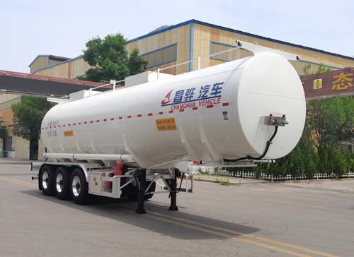 昌骅牌10.7米34.1吨3轴普通液体运输半挂车(HCH9405GPG35)