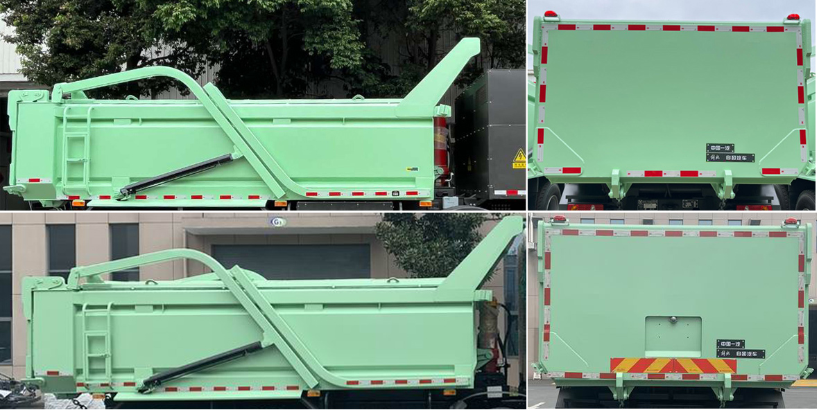 纯电动自卸式垃圾车图片