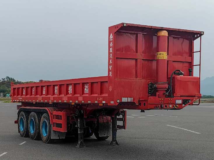 华蜀牌9.8米34.1吨3轴自卸半挂车(FJS9405Z)