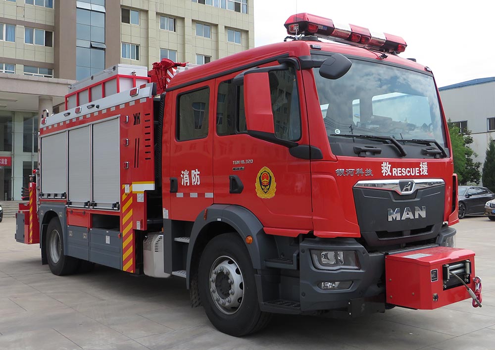 BX5160TXFJY162/MZ6型抢险救援消防车图片