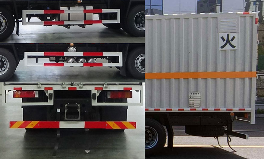 專致牌YZZ5327XRYDFV6易燃液體廂式運(yùn)輸車公告圖片