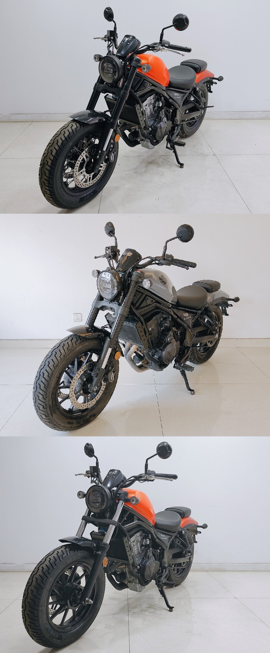 丰铃牌FL500-2两轮摩托车公告图片