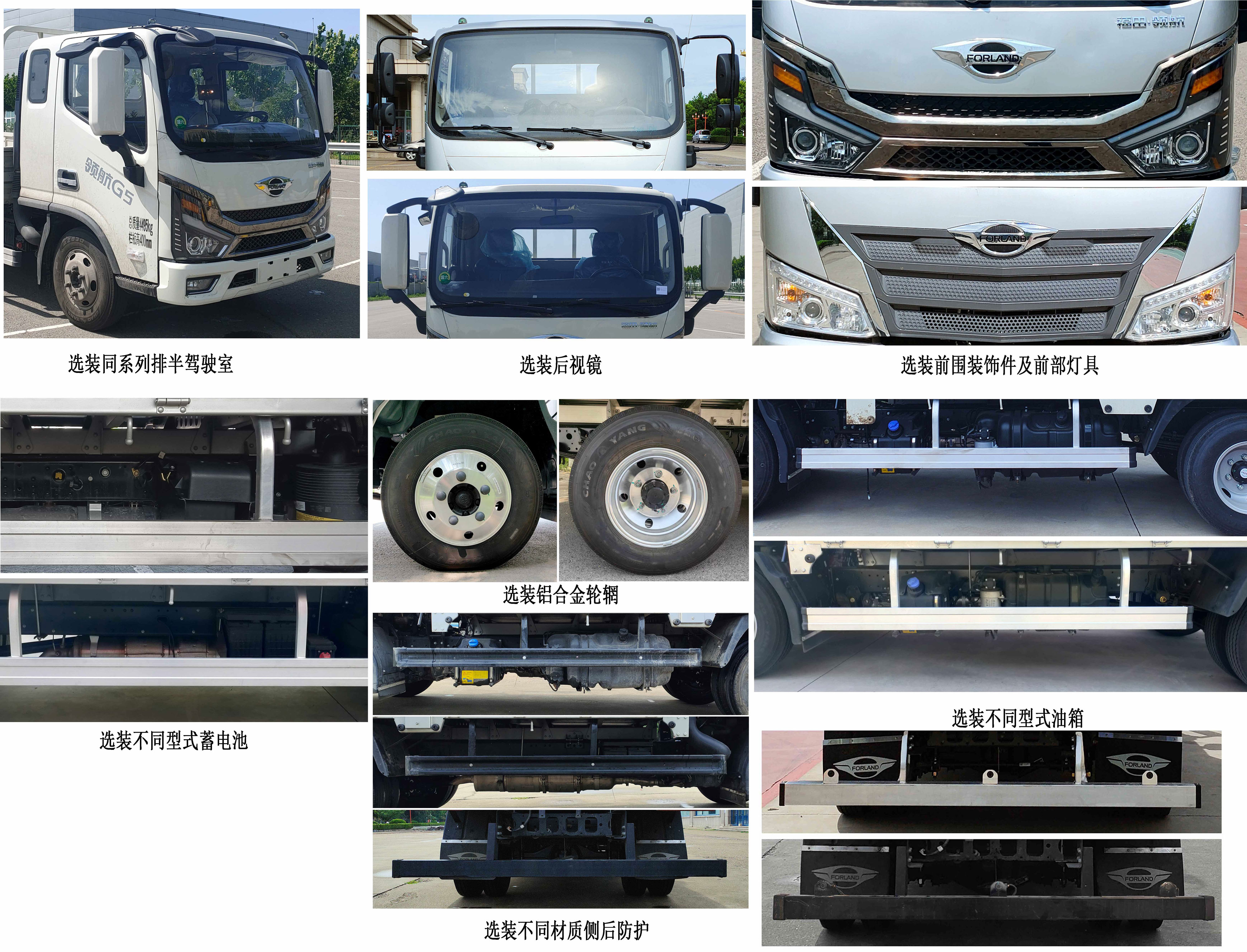 BJ1044V9JBA-59 福田牌163马力单桥柴油4.2米国六载货汽车图片
