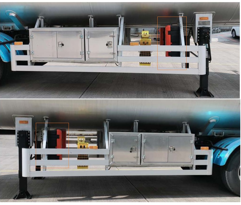 液化气体运输半挂车图片