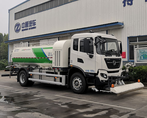 东岳牌ZTQ5182GQXE1J45BEV纯电动清洗车公告图片