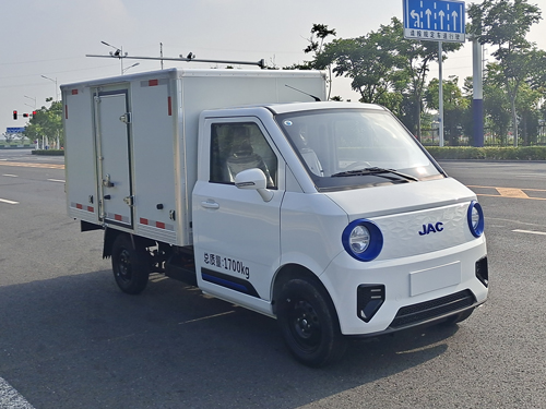 江淮牌HFC5020XXYEV1纯电动厢式运输车图片