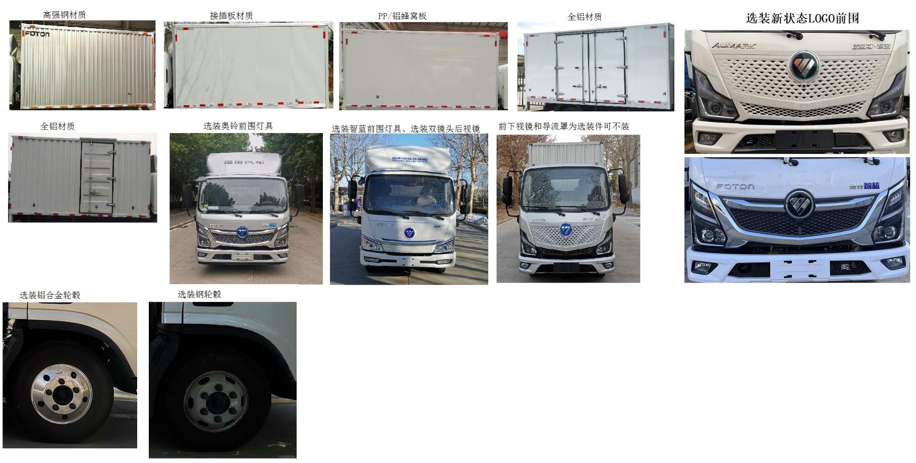 福田牌BJ5075XXYEV5純電動廂式運輸車公告圖片