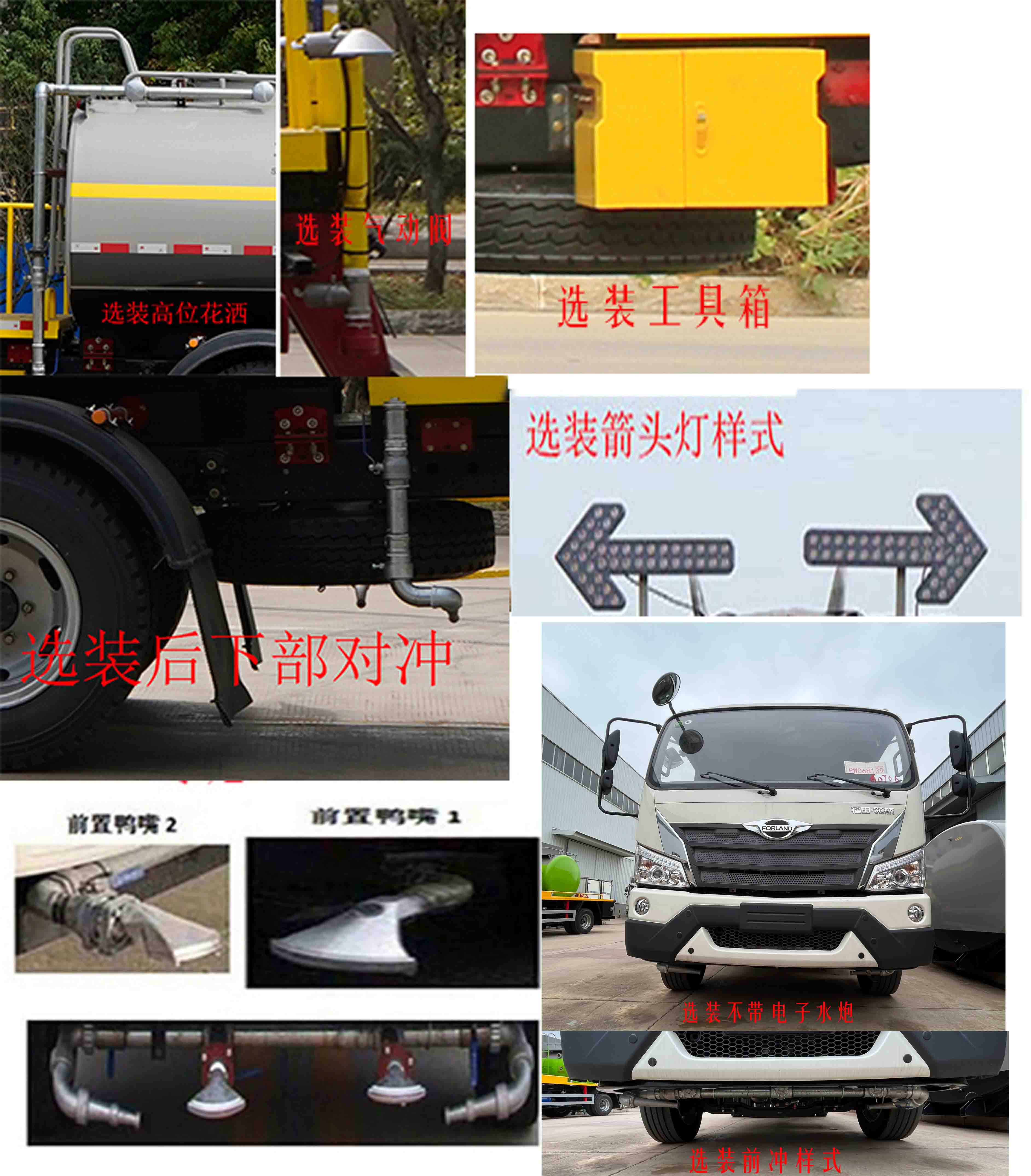 凯力风牌KLF5121GPSB6绿化喷洒车公告图片
