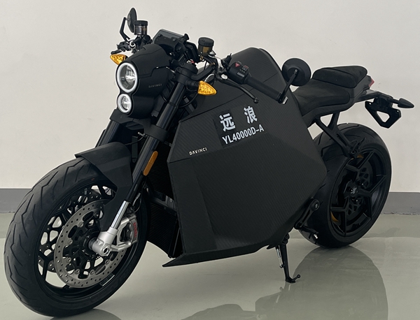 YL40000D-A 远浪牌纯电动前双盘后盘式电动两轮摩托车图片