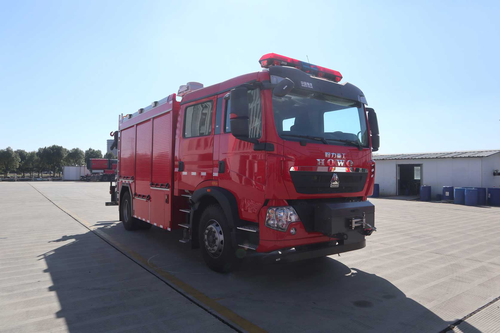 程力重工牌CLH5140TXFJY120/HW搶險救援消防車