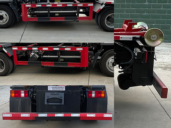 帝王環(huán)衛(wèi)牌HDW5120ZXXZBEV純電動(dòng)車(chē)廂可卸式垃圾車(chē)公告圖片