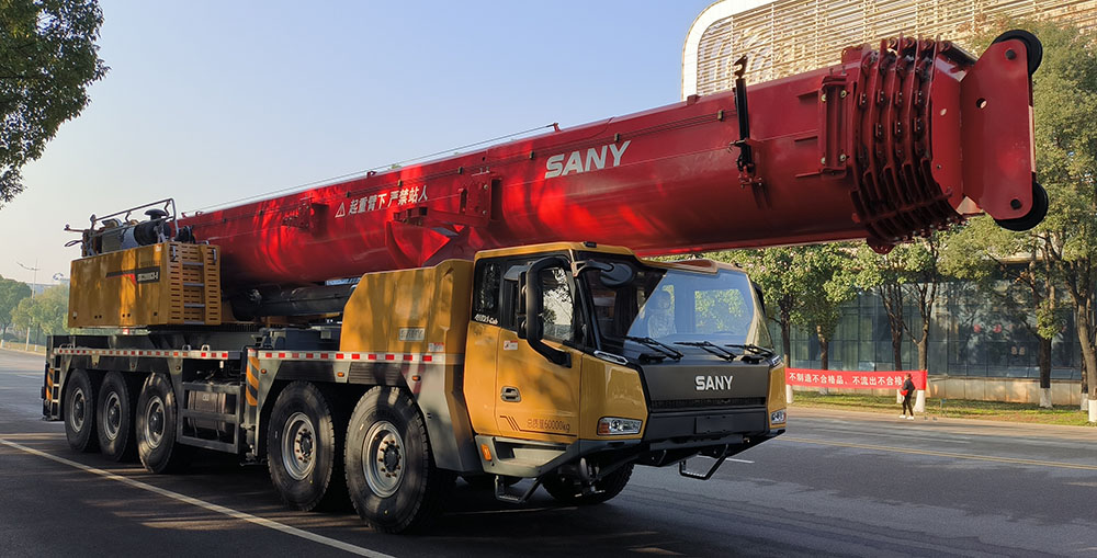 三一牌SYM5601JQZ200C8汽車起重機公告圖片