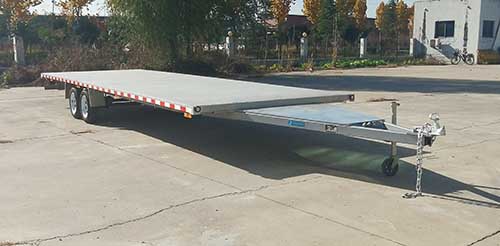 吉鲁恒驰牌10.5米2.3吨2轴运输类中置轴挂车(PG9038A)