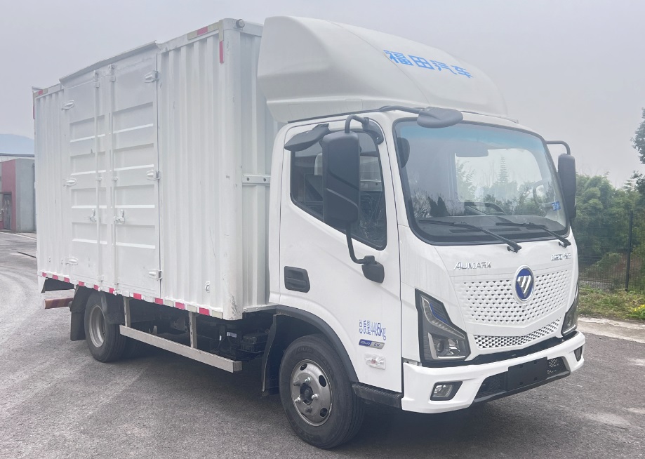 福田牌BJ5045XXYEVU7純電動廂式運輸車公告圖片