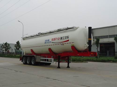 瑞江牌13.2米28.3吨3轴低密度粉粒物料运输半挂车(WL9408GFL)