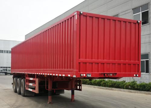 亚中车辆牌11.5米33.5吨3轴厢式运输半挂车(WPZ9400XXY)