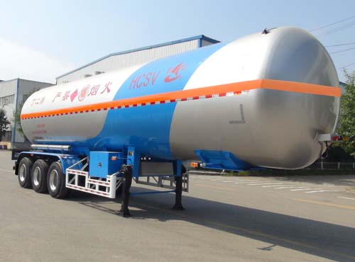 昌骅牌11.8米29.2吨3轴液化气体运输半挂车(HCH9407GYQA)