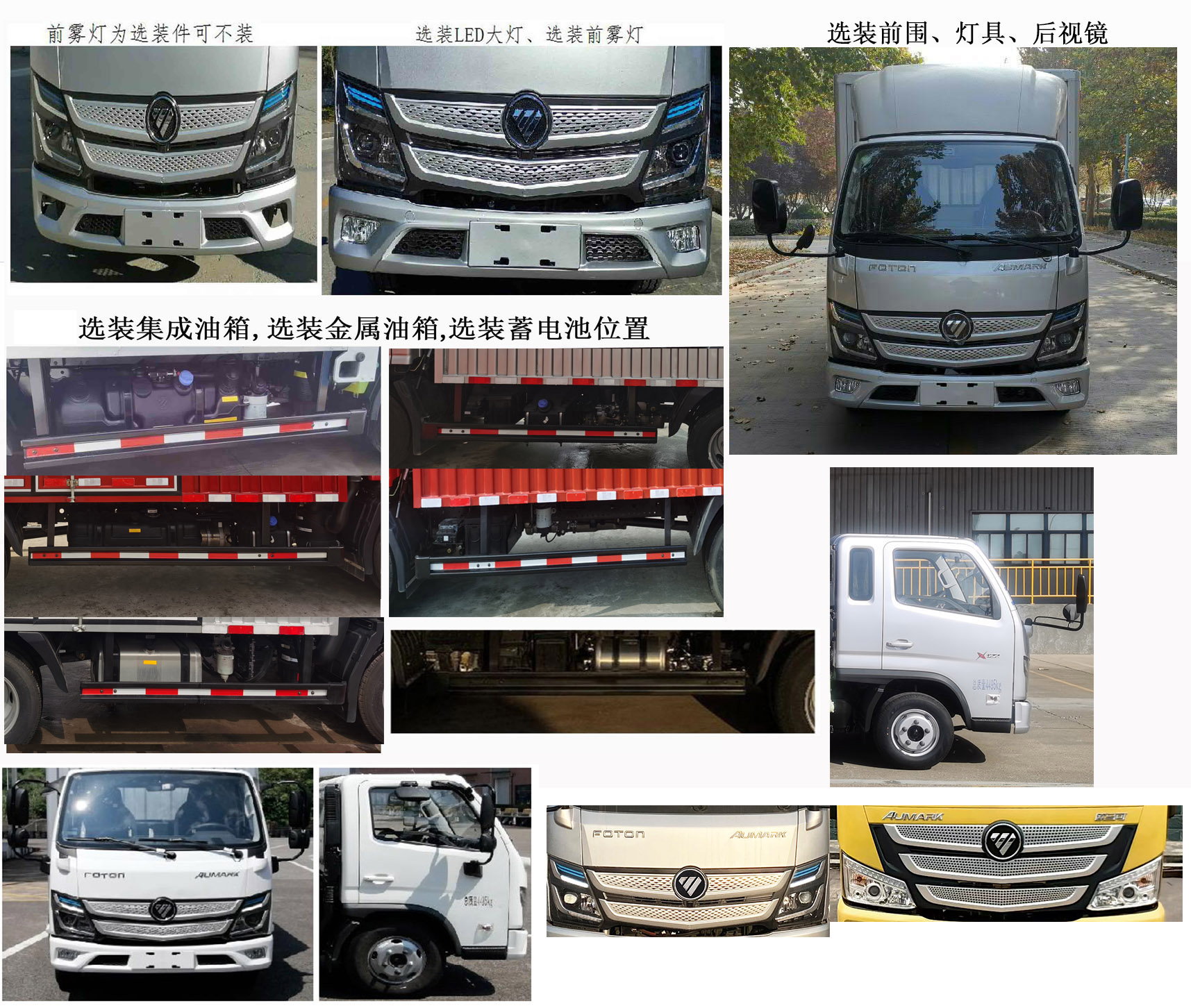 福田牌BJ5044XXY-FM廂式運(yùn)輸車公告圖片