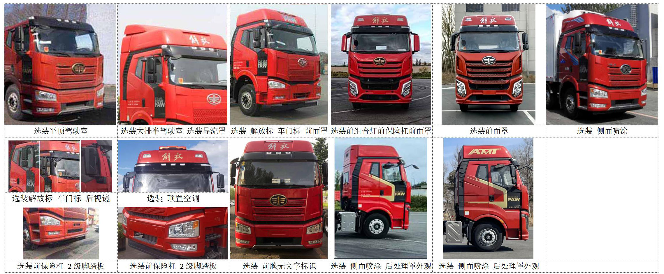 解放牌CA5250XLCP66K1L6T3E6冷藏车公告图片