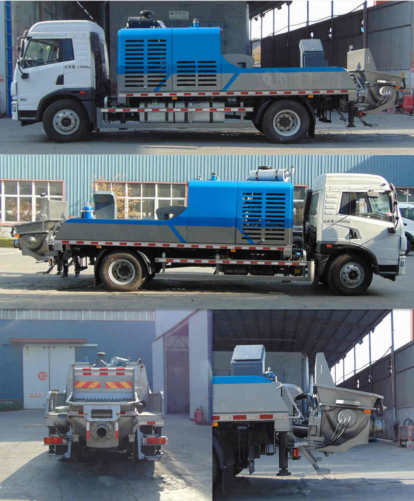 九合重工牌JHZ5140THBJF车载式混凝土泵车公告图片