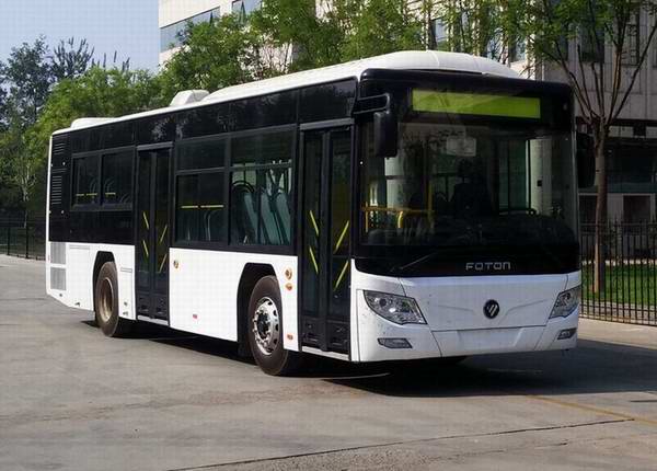 福田牌10.5米18-30座插电式混合动力城市客车(BJ6105CHEVCA-15)