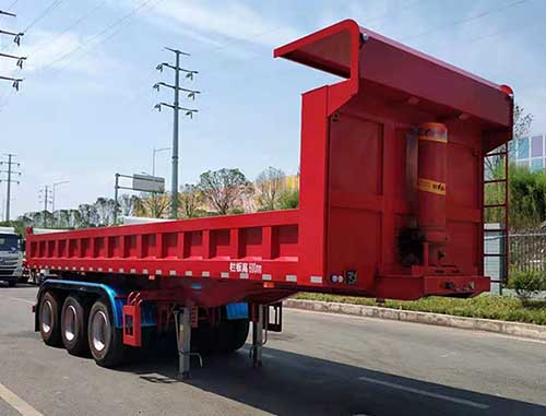 上专牌10.1米32.9吨3轴自卸半挂车(CZQ9402ZHX)