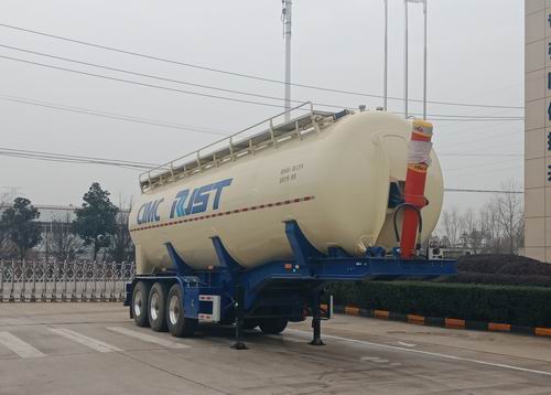 瑞江牌11.2米33.5吨3轴中密度粉粒物料运输半挂车(WL9409GFLH)