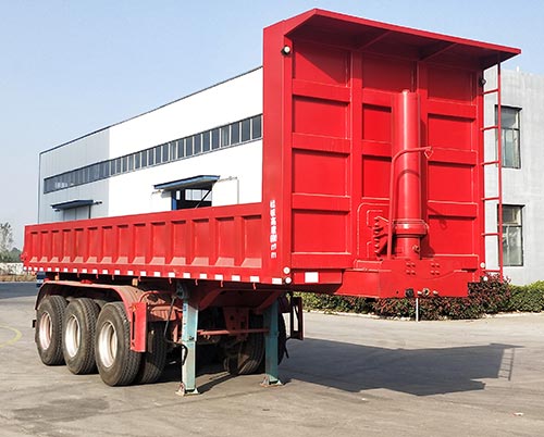 圣兴通运牌9.5米33吨3轴自卸半挂车(FSX9400ZH)