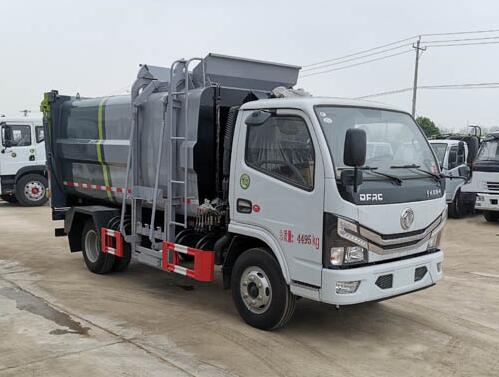 东风股份多利卡D6 CLW5040ZZZ6CD自装卸式垃圾车公告图片