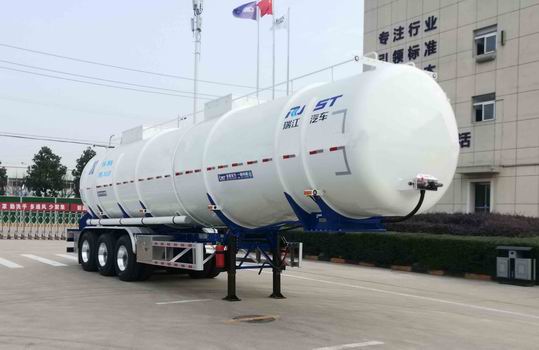 瑞江牌11.1米33.5吨3轴普通液体运输半挂车(WL9404GPG35)