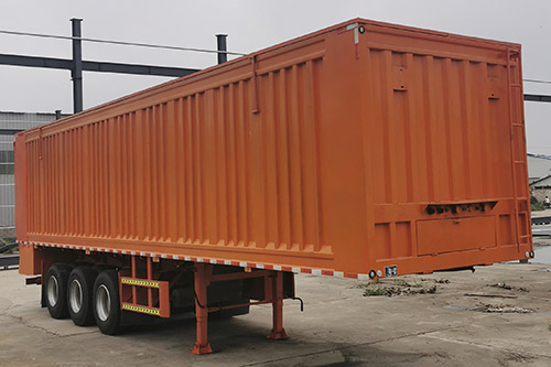 儒强牌11米32.3吨3轴散装粮食运输半挂车(LZA9400ZLS)