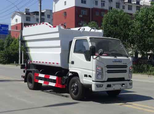 华通牌HCQ5072ZZZJX6自装卸式垃圾车公告图片