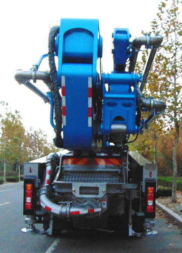 九合重工牌JHZ5540THBSX混凝土泵车公告图片