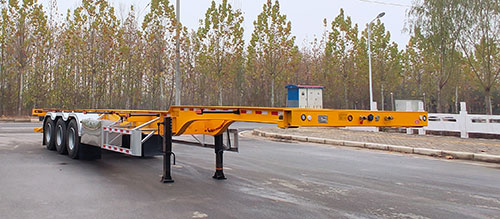 威正百业牌14米33.9吨3轴集装箱运输半挂车(WZB9390TJZE)