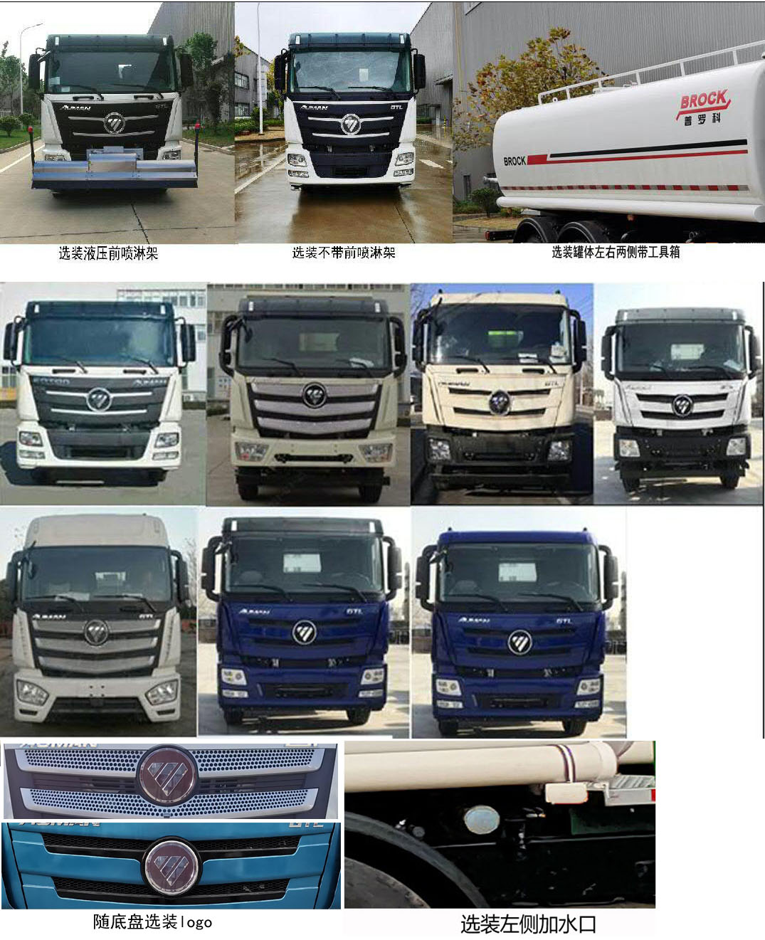 普罗科牌BJ5253GQXE6-P1清洗车公告图片