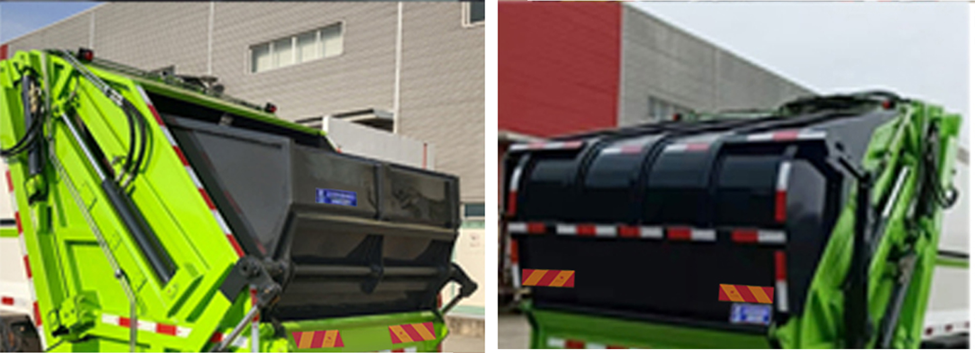 程力威牌CLW5250ZYSC6壓縮式垃圾車(chē)公告圖片