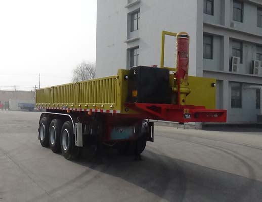 亚中车辆牌8米33.3吨3轴自卸半挂车(WPZ9406Z)