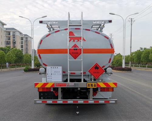 欧曼牌HFV5260GRYEQ6易燃液体罐式运输车公告图片