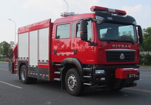 江特牌JDF5130TXFJY90/Z6搶險救援消防車