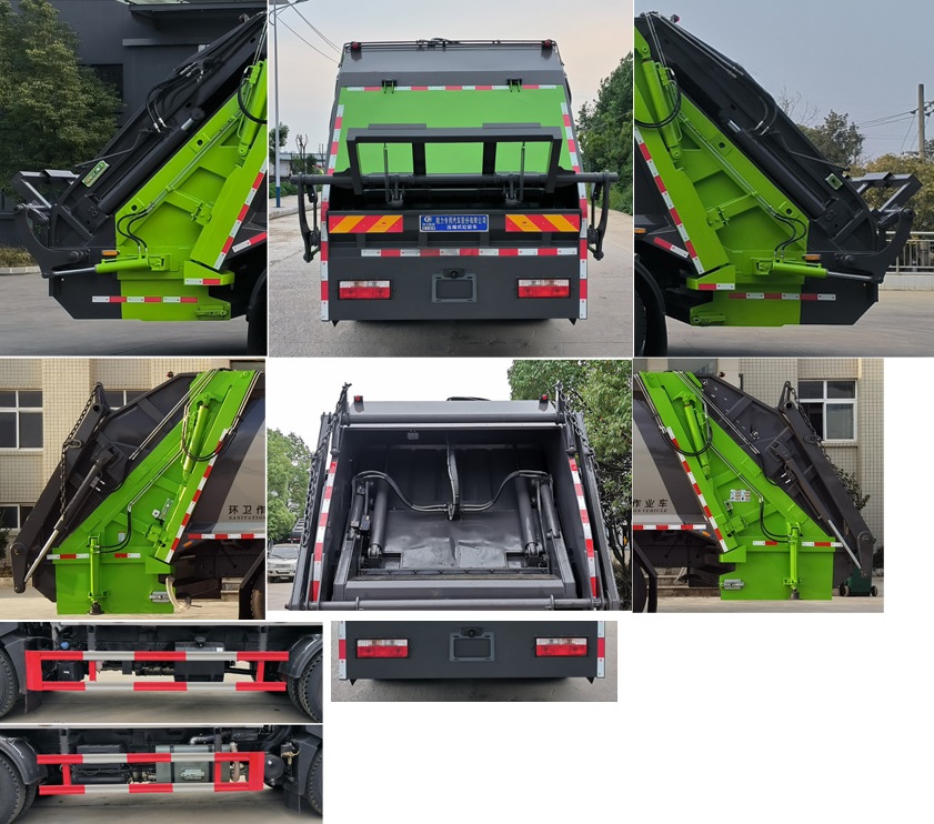 程力威牌CLW5182ZYS6WL壓縮式垃圾車公告圖片