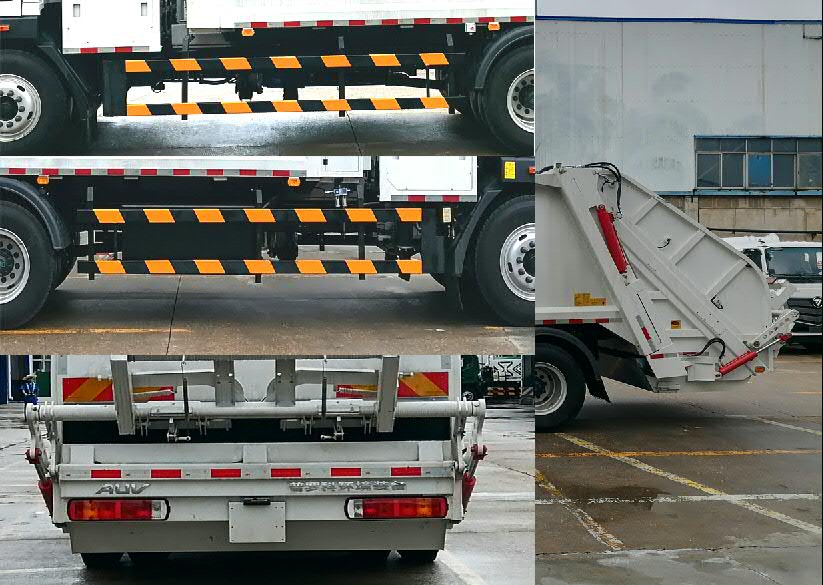 福田牌BJ5183ZYSEV-H1純電動(dòng)壓縮式垃圾車公告圖片