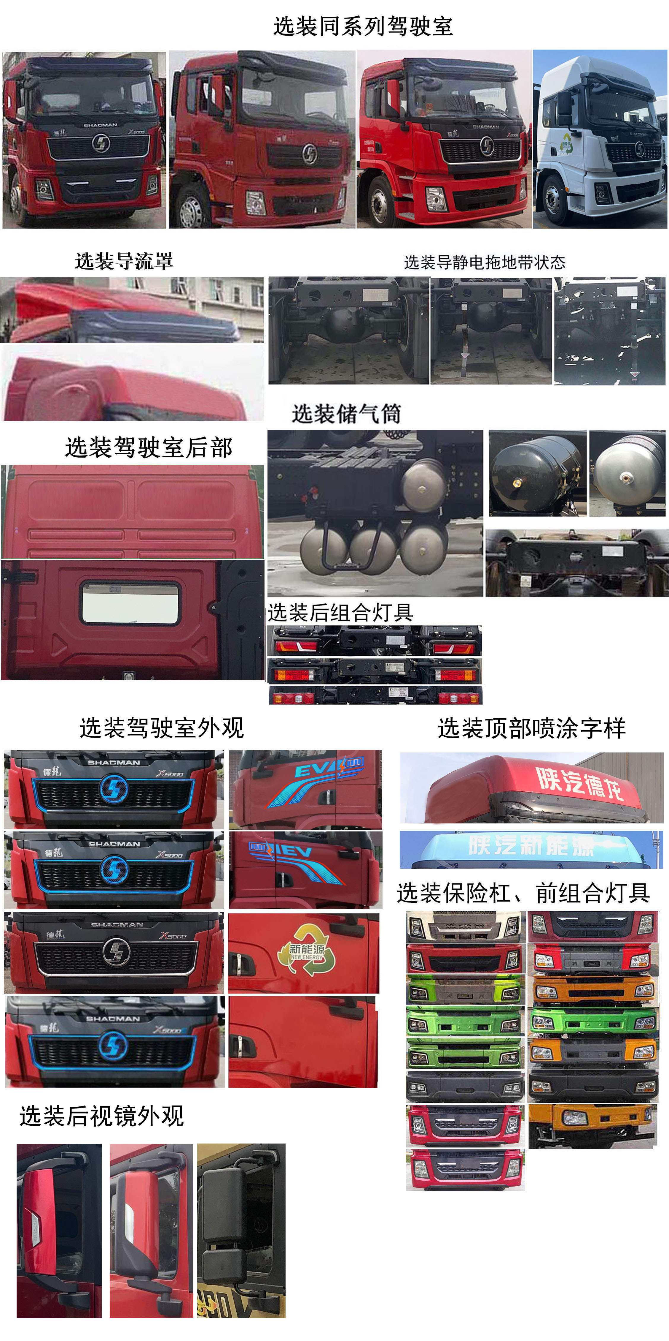 陕汽牌SX4257XF4C1SEV换电式纯电动牵引汽车公告图片